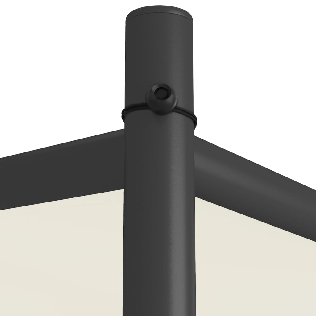 Prieel 3x3 m 180 g/m² stof en staal wit is nu te koop bij PeponiXL, paradijselijk wonen!