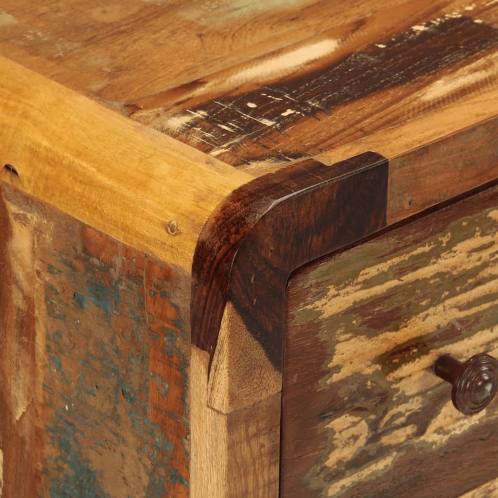 Dressoir met 3 lades 55x30x70 cm massief gerecycled hout is nu te koop bij PeponiXL, paradijselijk wonen!