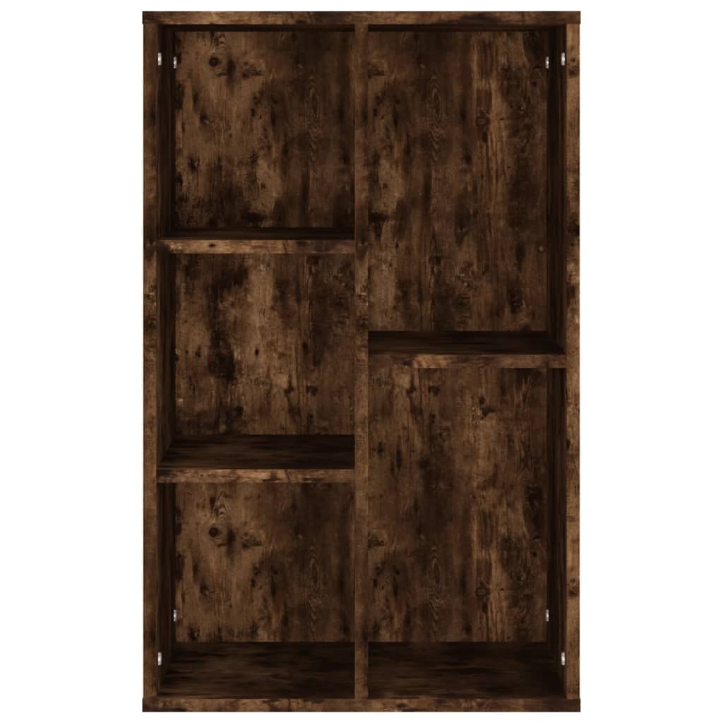 Boekenkast/dressoir 50x25x80 cm bewerkt hout gerookt eikenkleur is nu te koop bij PeponiXL, paradijselijk wonen!