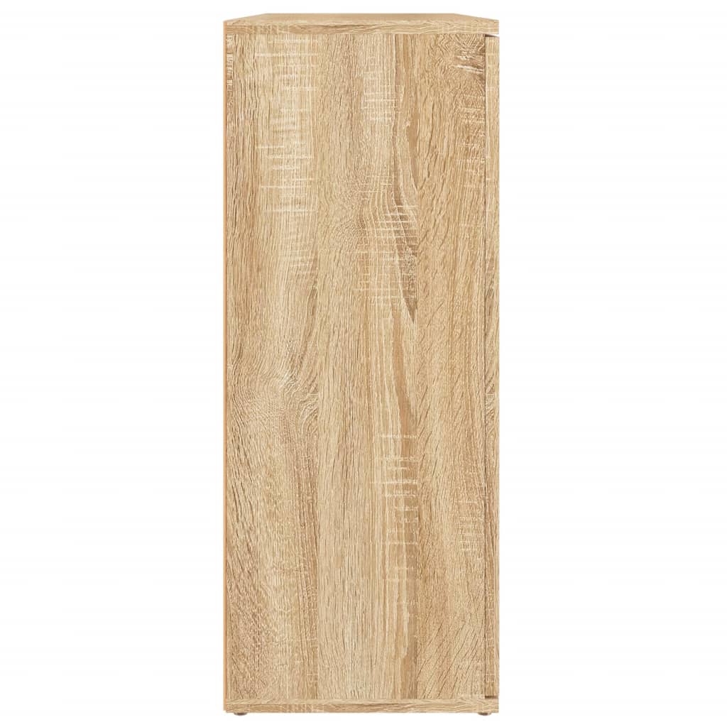Dressoir Sonoma Eiken 91x29,5x75 cm Bewerkt Hout is nu te koop bij PeponiXL, paradijselijk wonen!