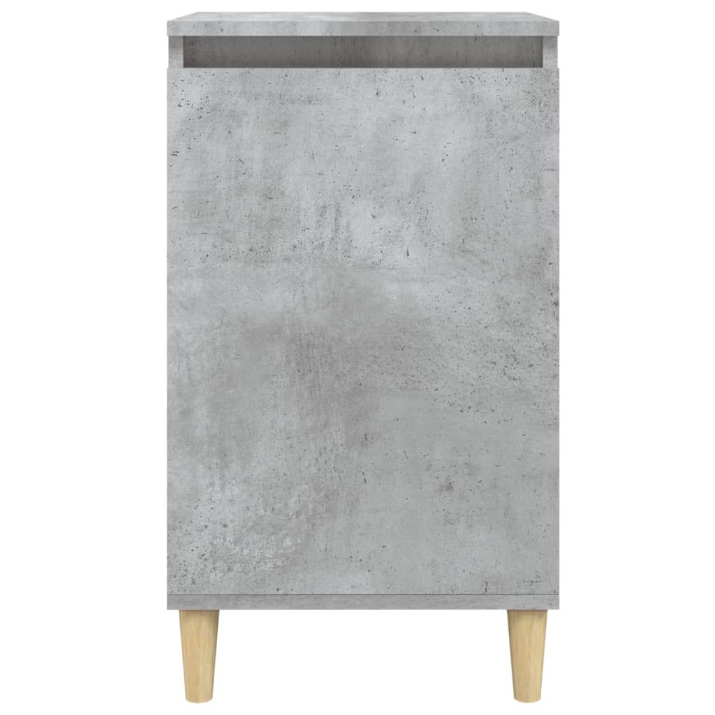 Nachtkastjes 2 st 40x35x70 cm bewerkt hout betongrijs is nu te koop bij PeponiXL, paradijselijk wonen!