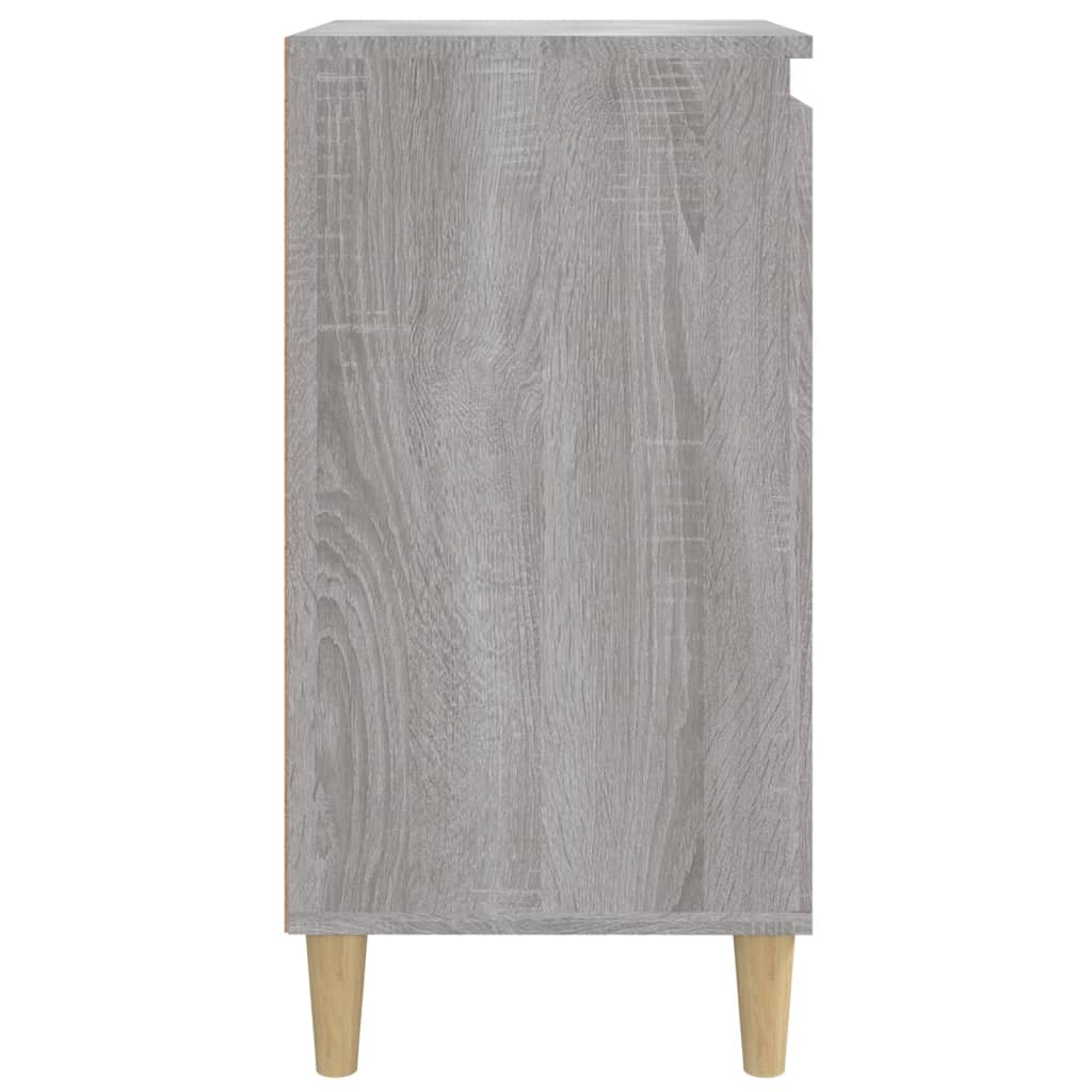 Nachtkastjes 2 st 40x35x70 cm bewerkt hout grijs sonoma eiken is nu te koop bij PeponiXL, paradijselijk wonen!
