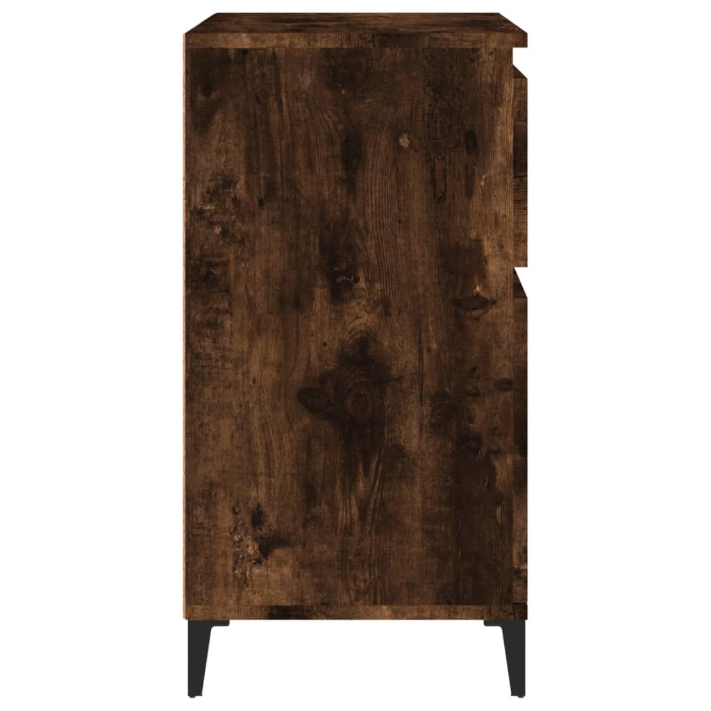 Dressoir 60x35x70 cm bewerkt hout gerookt eikenkleurig is nu te koop bij PeponiXL, paradijselijk wonen!