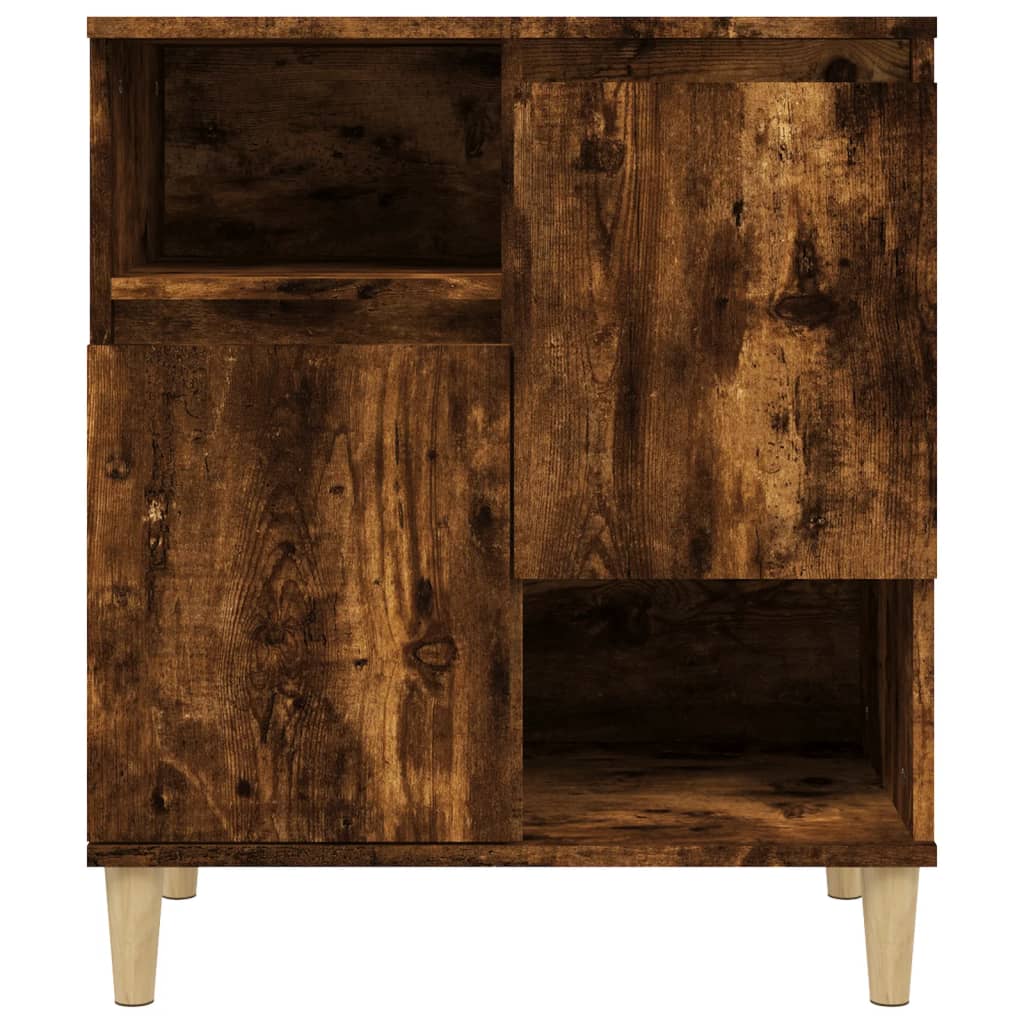 Dressoir 60x35x70 cm bewerkt hout gerookt eikenkleurig is nu te koop bij PeponiXL, paradijselijk wonen!