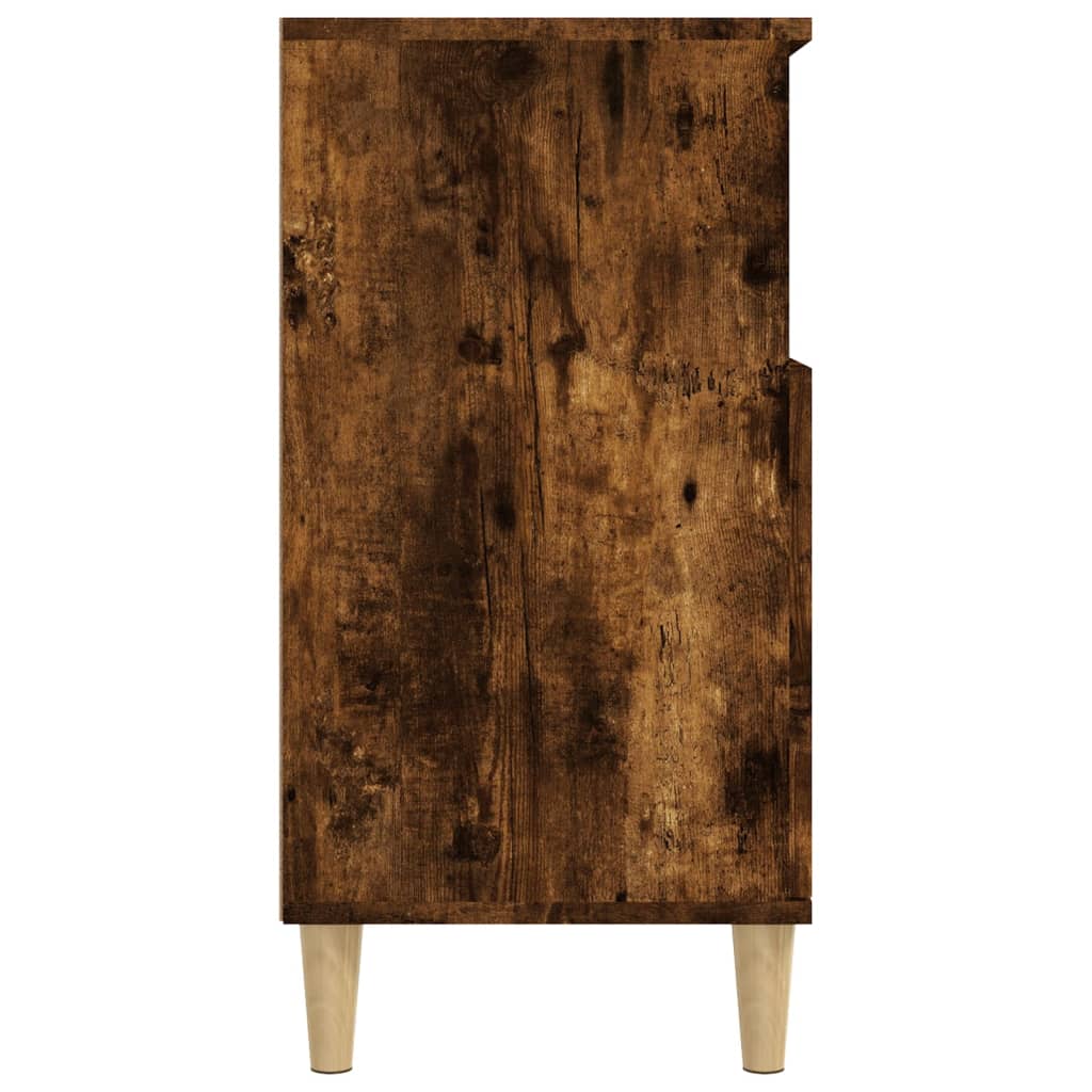 Dressoir 60x35x70 cm bewerkt hout gerookt eikenkleurig is nu te koop bij PeponiXL, paradijselijk wonen!