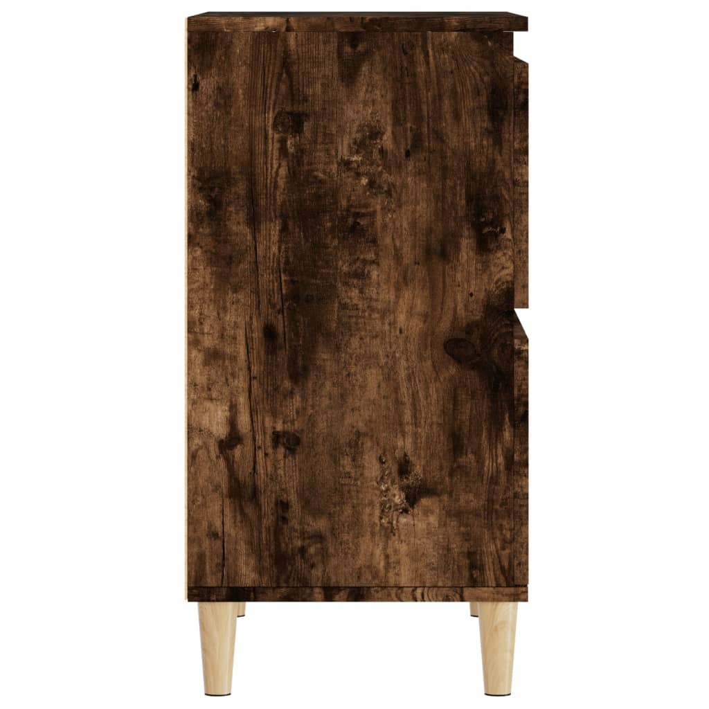 Dressoir 60x35x70 cm bewerkt hout gerookt eikenkleurig is nu te koop bij PeponiXL, paradijselijk wonen!
