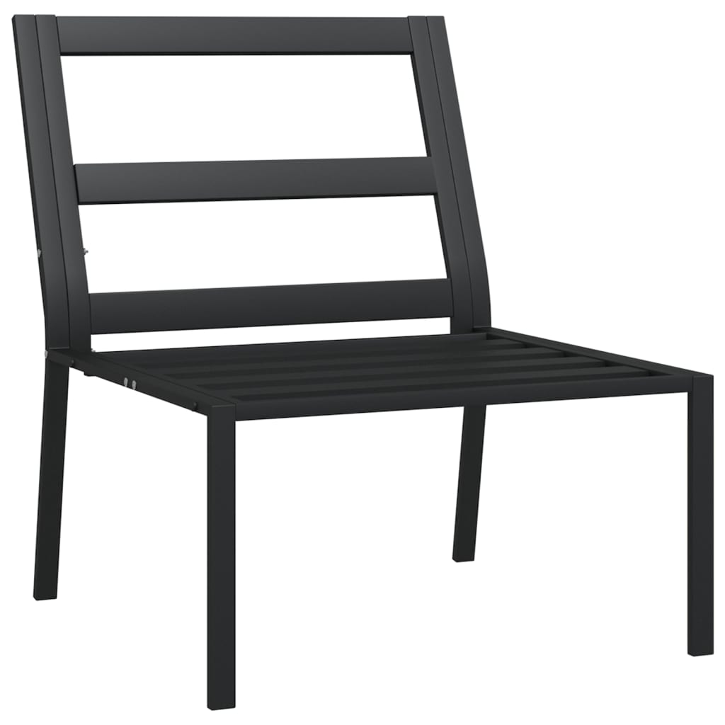 Tuinstoelen met grijze kussens 2 st 60x74x79 cm staal is nu te koop bij PeponiXL, paradijselijk wonen!
