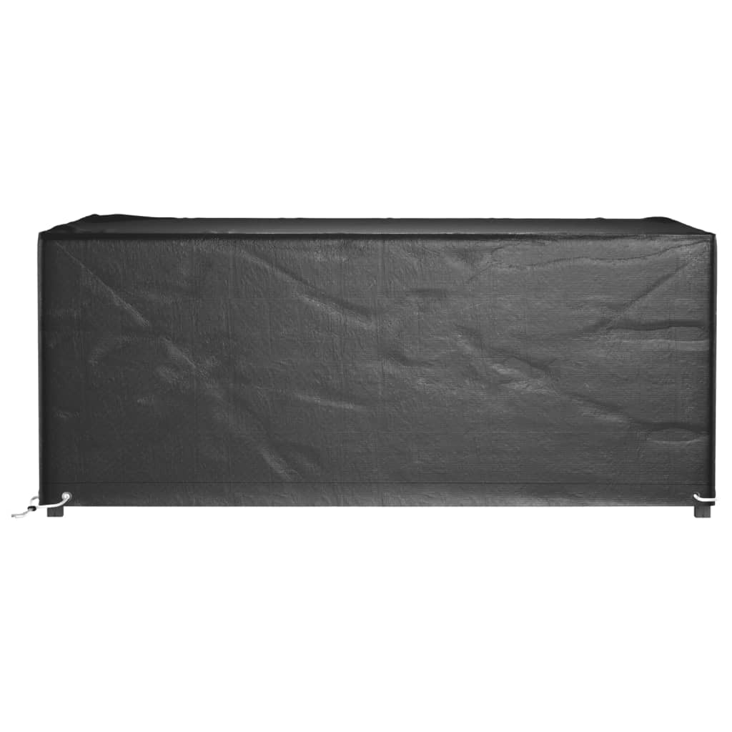 Tuinmeubelhoezen 2 st 8 oogjes rechthoekig 180x122x75 cm is nu te koop bij PeponiXL, paradijselijk wonen!