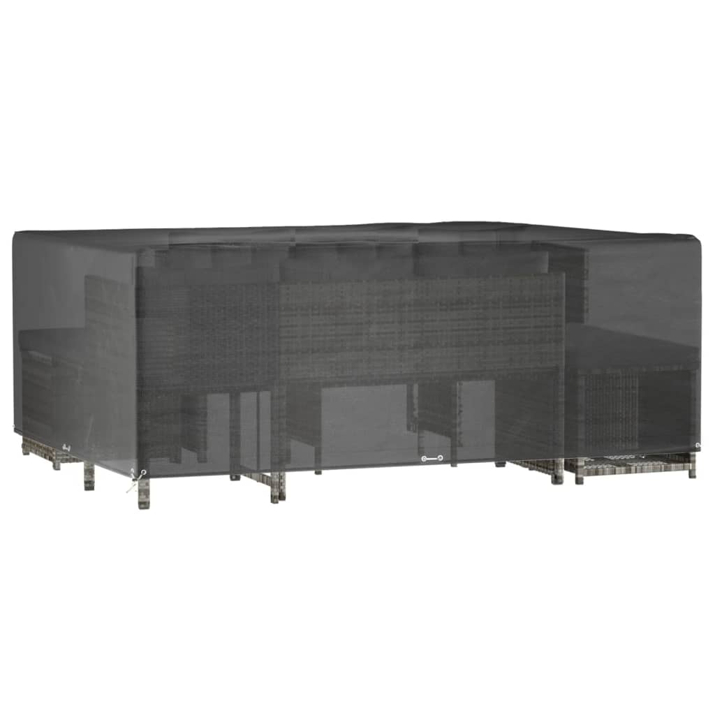 Tuinmeubelhoes met 16 oogjes rechthoekig 300x250x90 cm is nu te koop bij PeponiXL, paradijselijk wonen!