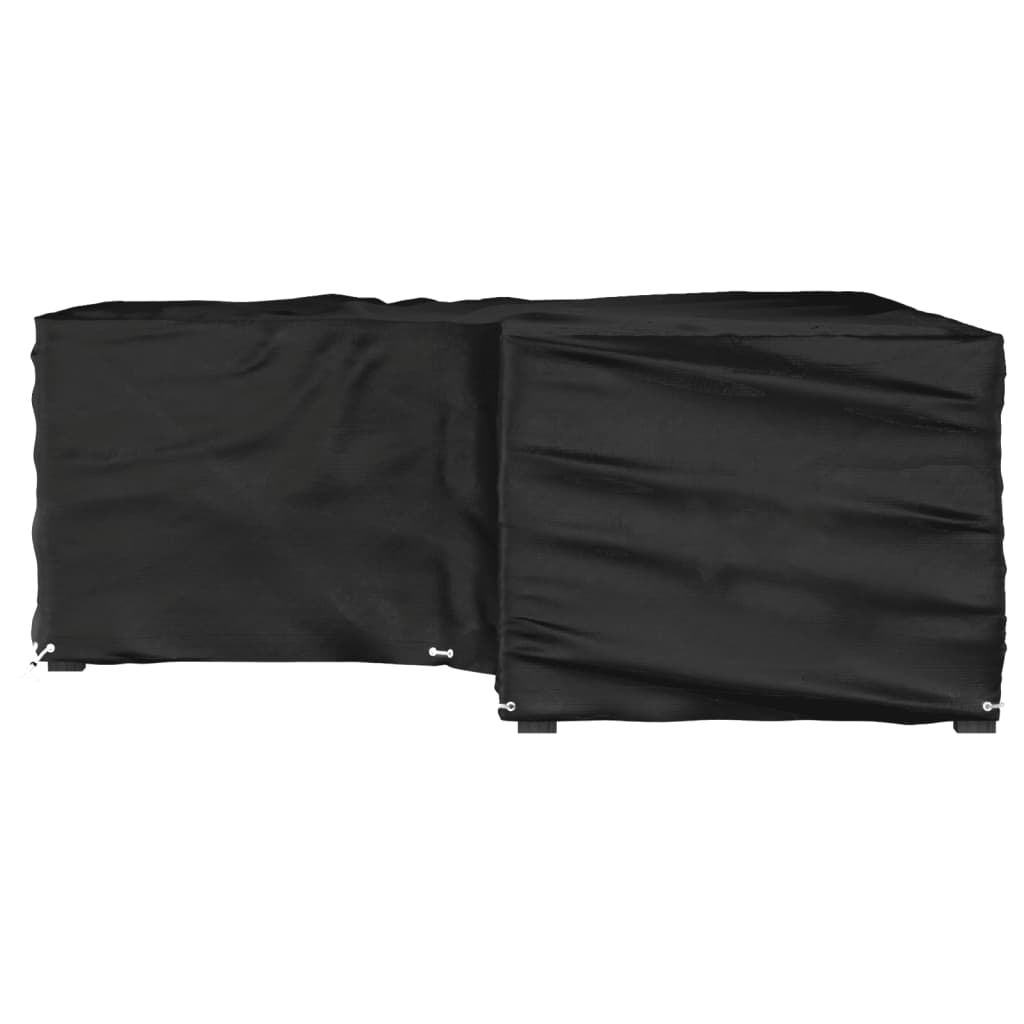 Tuinmeubelhoezen met 16 oogjes L-vormig 215x215x70 cm is nu te koop bij PeponiXL, paradijselijk wonen!