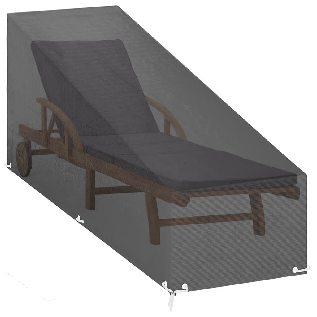 Ligbedhoes met 12 oogjes 200x65x35/60 cm polyetheen is nu te koop bij PeponiXL, paradijselijk wonen!