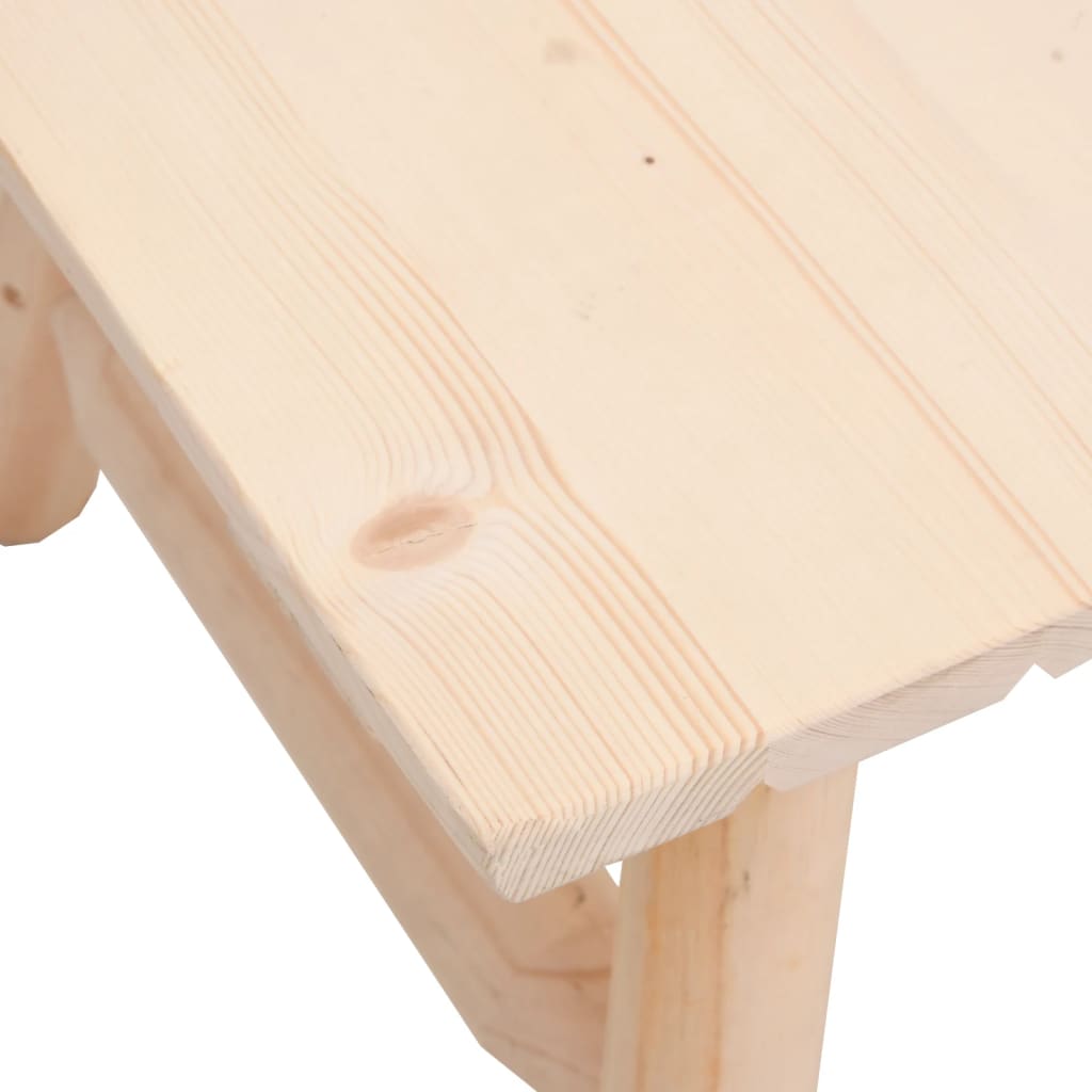 Salontafel 90x50x41 cm massief vurenhout is nu te koop bij PeponiXL, paradijselijk wonen!