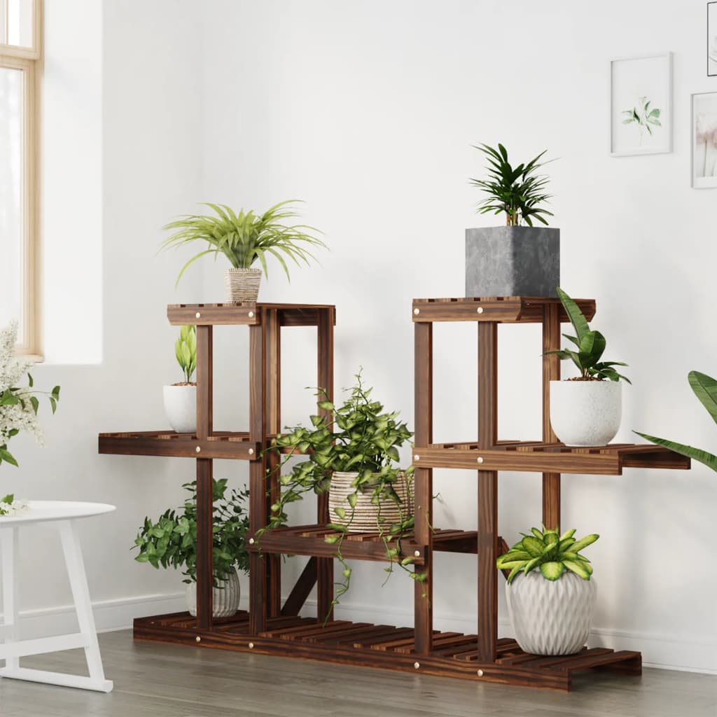 Plantenstandaard 110x25x73 cm massief vurenhout is nu te koop bij PeponiXL, paradijselijk wonen!