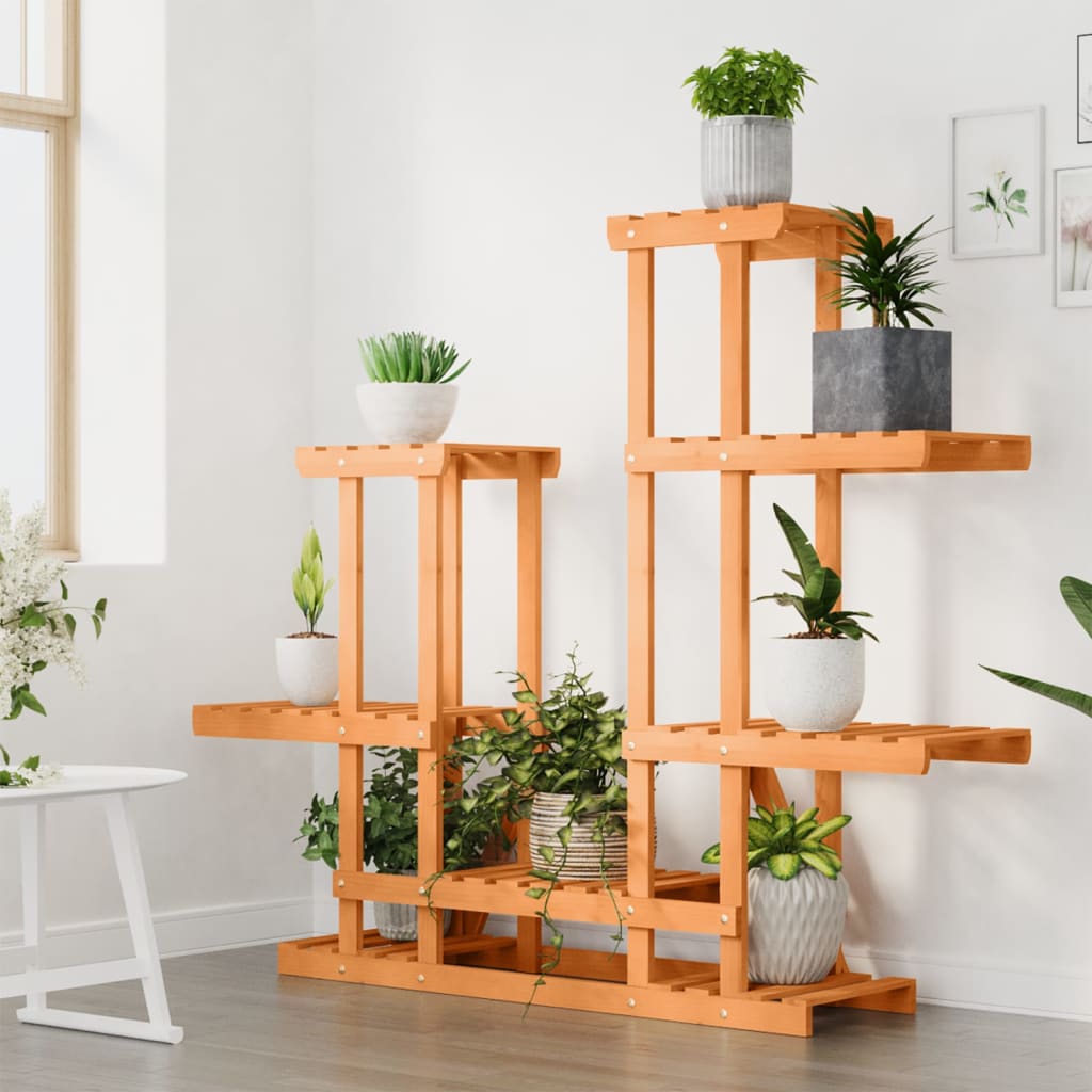 Plantenstandaard 95x25x96 cm massief vurenhout is nu te koop bij PeponiXL, paradijselijk wonen!