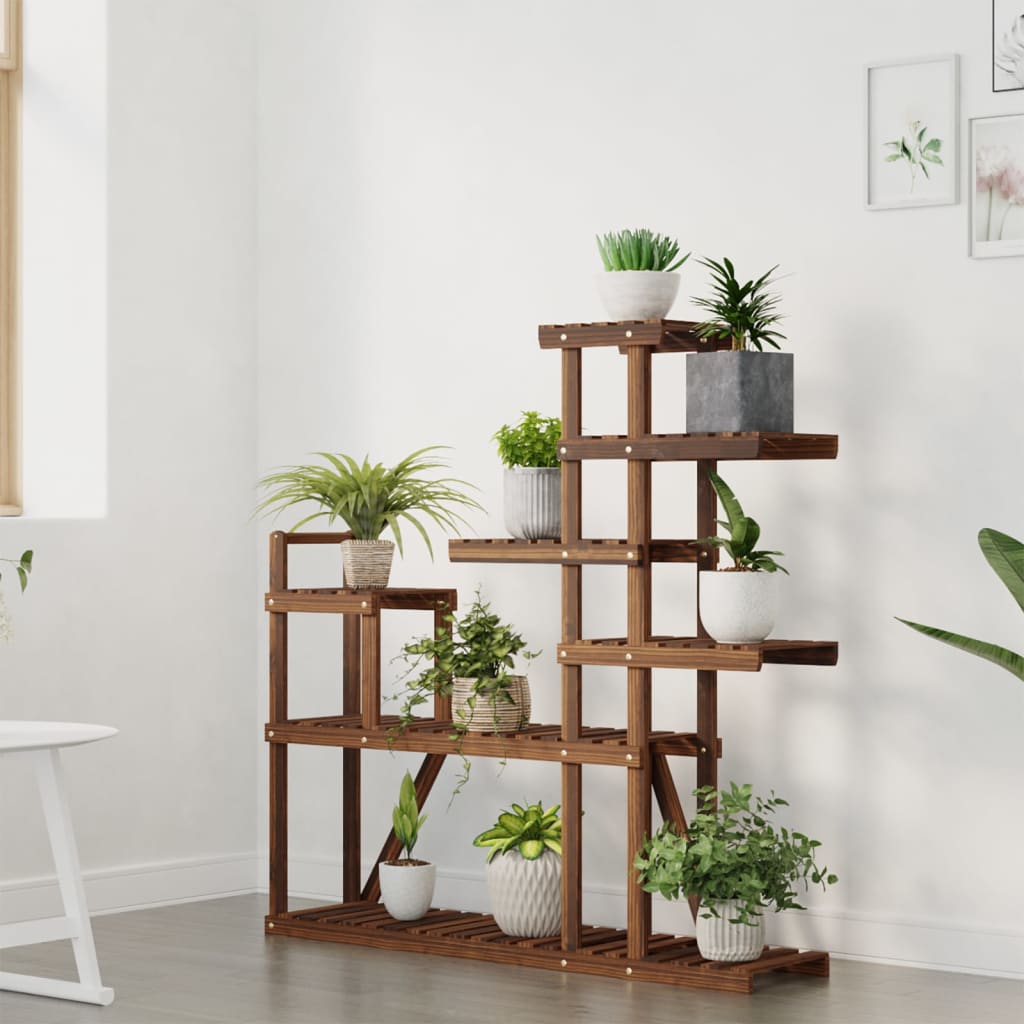 Plantenstandaard 110x25x111 cm massief vurenhout is nu te koop bij PeponiXL, paradijselijk wonen!