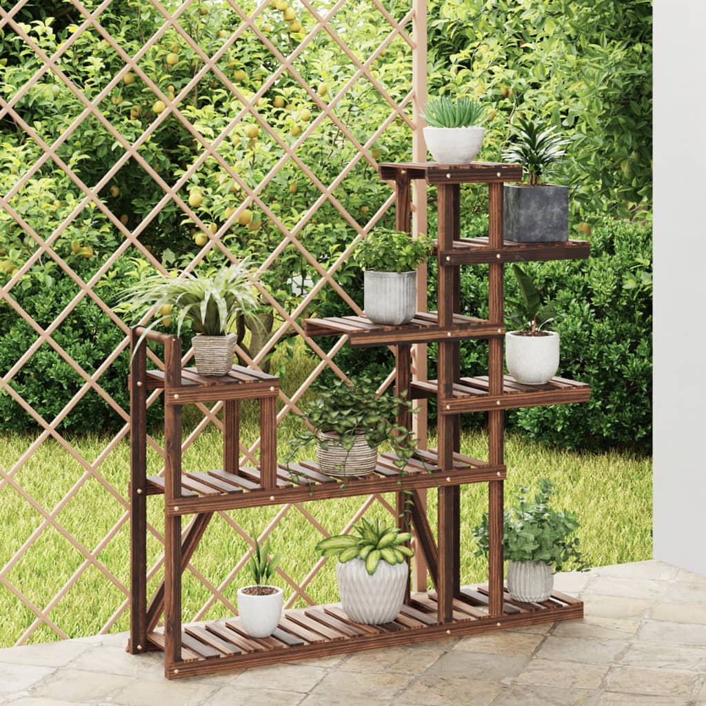 Plantenstandaard 110x25x111 cm massief vurenhout is nu te koop bij PeponiXL, paradijselijk wonen!