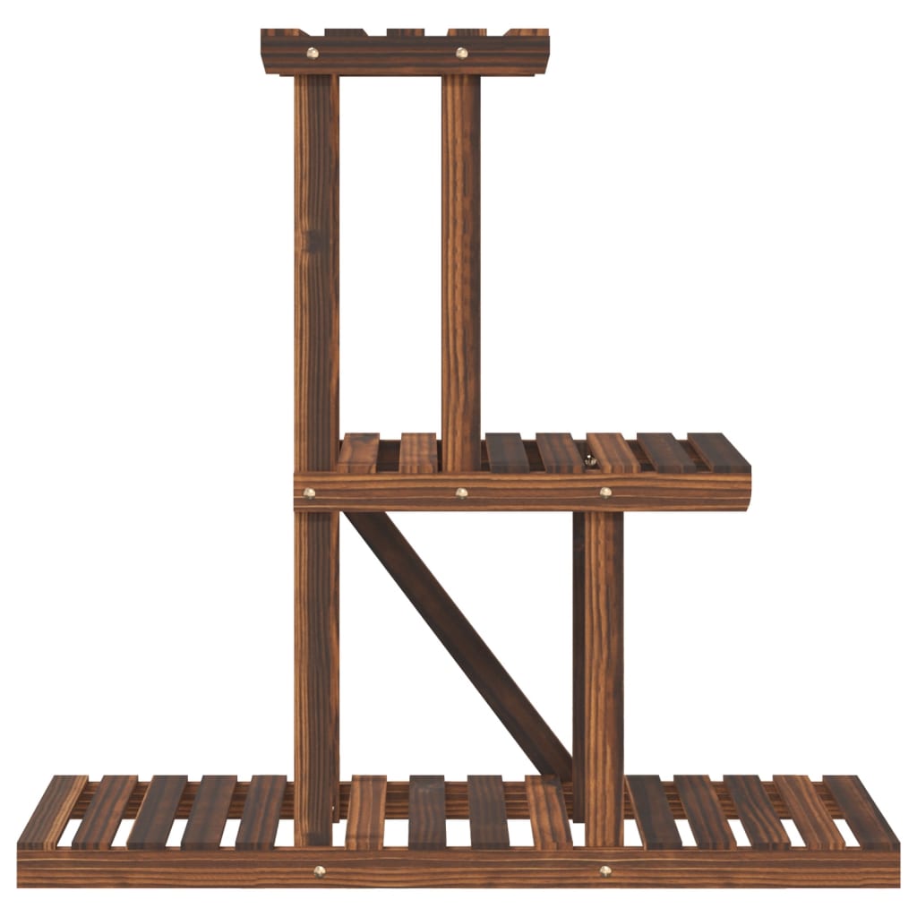 Plantenstandaard 81x25x75,5 cm massief vurenhout is nu te koop bij PeponiXL, paradijselijk wonen!