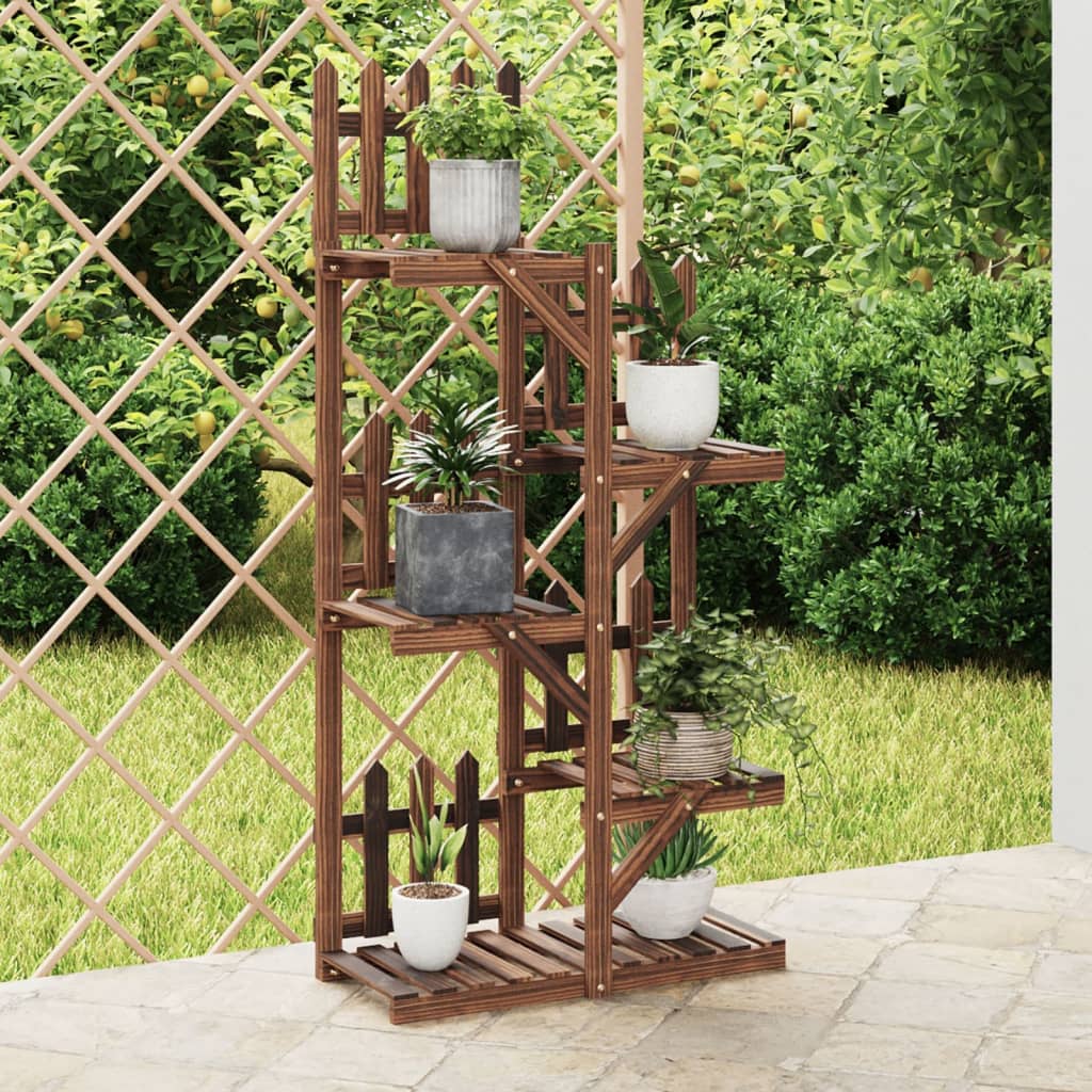 Plantenstandaard 60x25x130 cm massief vurenhout is nu te koop bij PeponiXL, paradijselijk wonen!