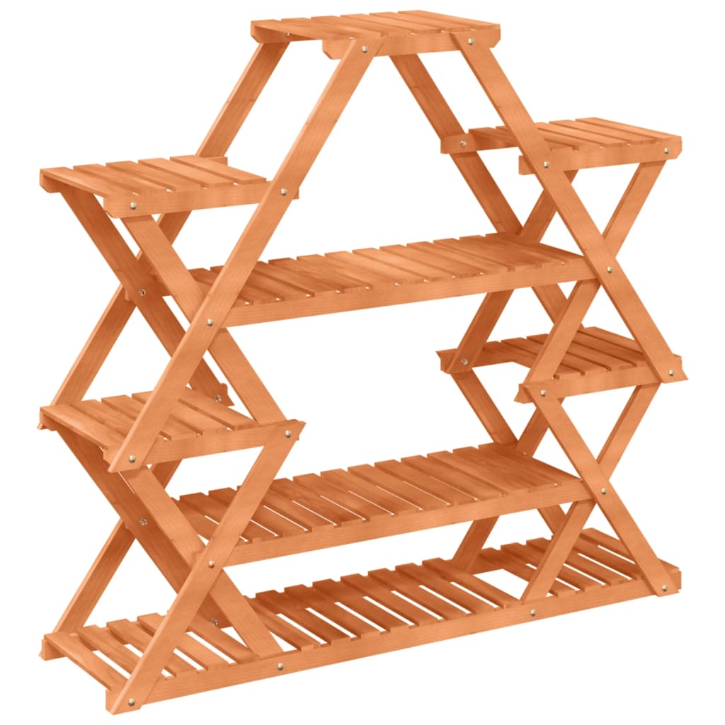 Plantenstandaard 110x25x105 cm massief vurenhout is nu te koop bij PeponiXL, paradijselijk wonen!