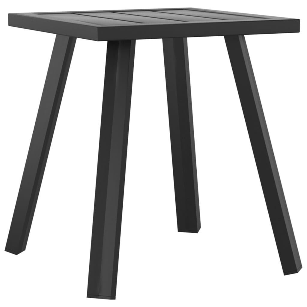 Tuintafel 34x34x38 cm staal antracietkleurig is nu te koop bij PeponiXL, paradijselijk wonen!