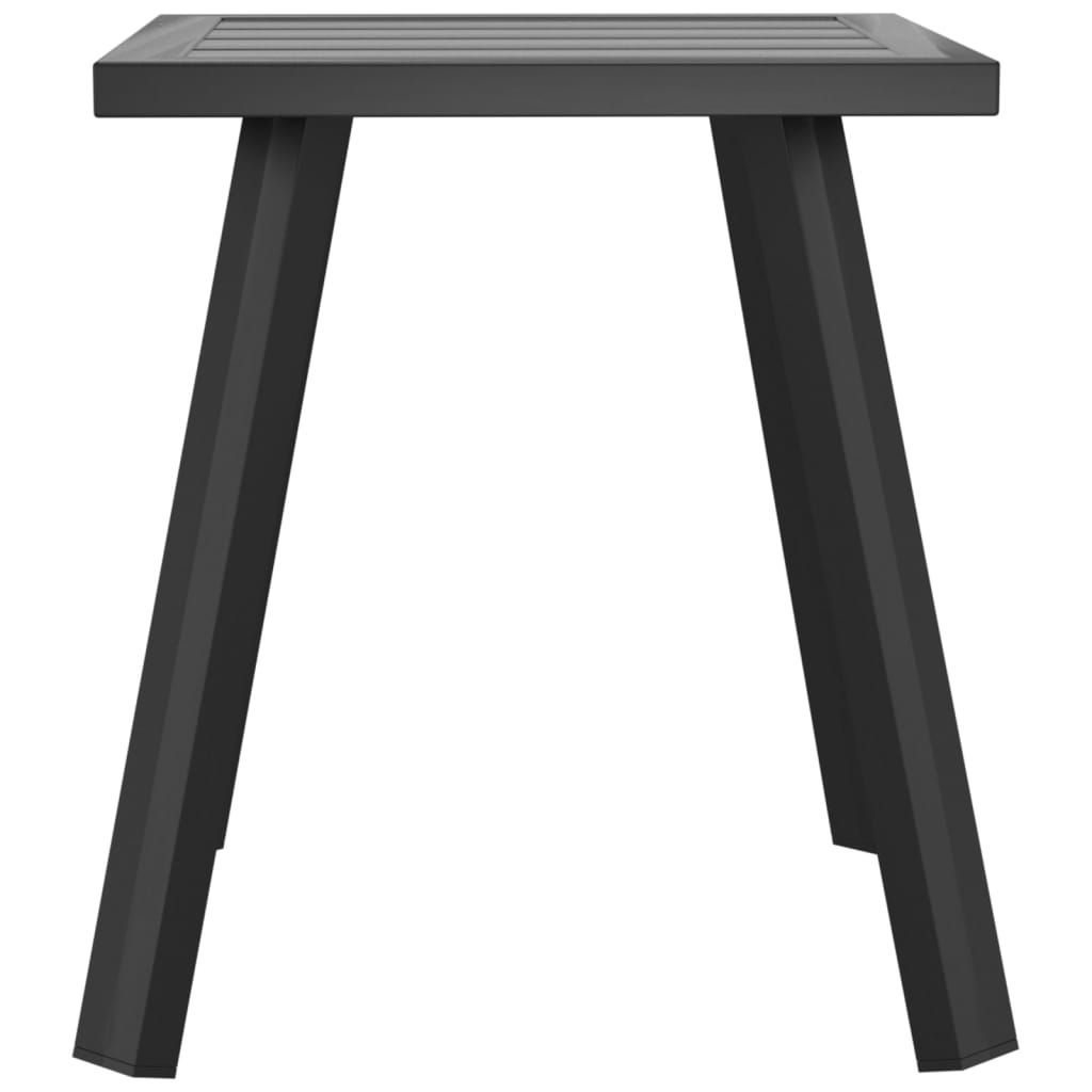Tuintafel 34x34x38 cm staal antracietkleurig is nu te koop bij PeponiXL, paradijselijk wonen!