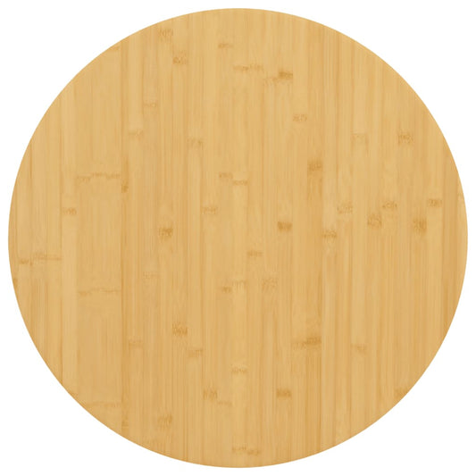 Tafelblad Ø 60x4 cm bamboe is nu te koop bij PeponiXL, paradijselijk wonen!