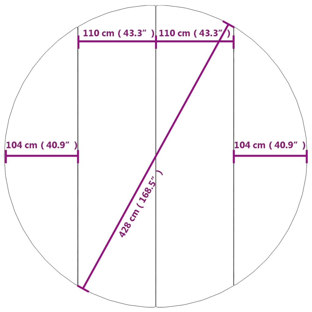 Zwembadgrondzeil Ø428 cm polyester geotextiel lichtgrijs is nu te koop bij PeponiXL, paradijselijk wonen!