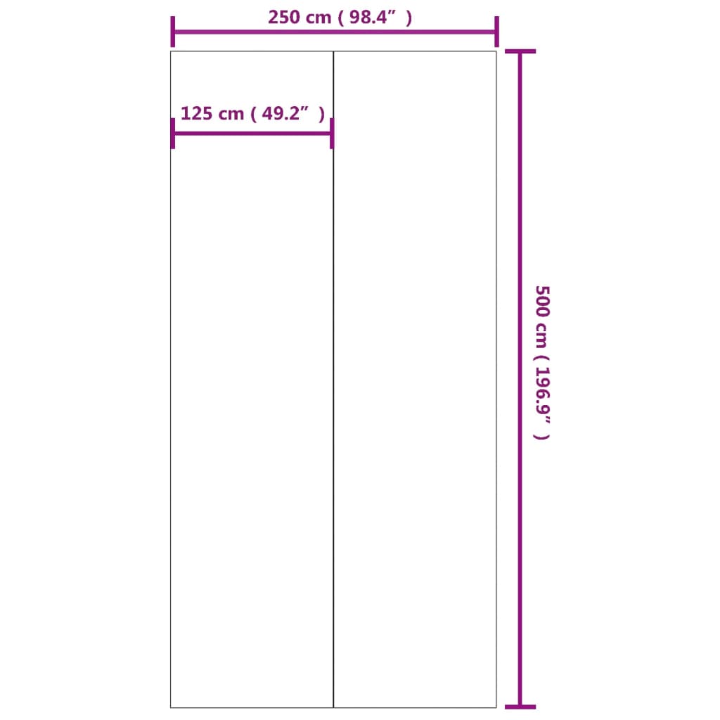 Zwembadgrondzeil 500x250 cm polyester geotextiel lichtgrijs is nu te koop bij PeponiXL, paradijselijk wonen!