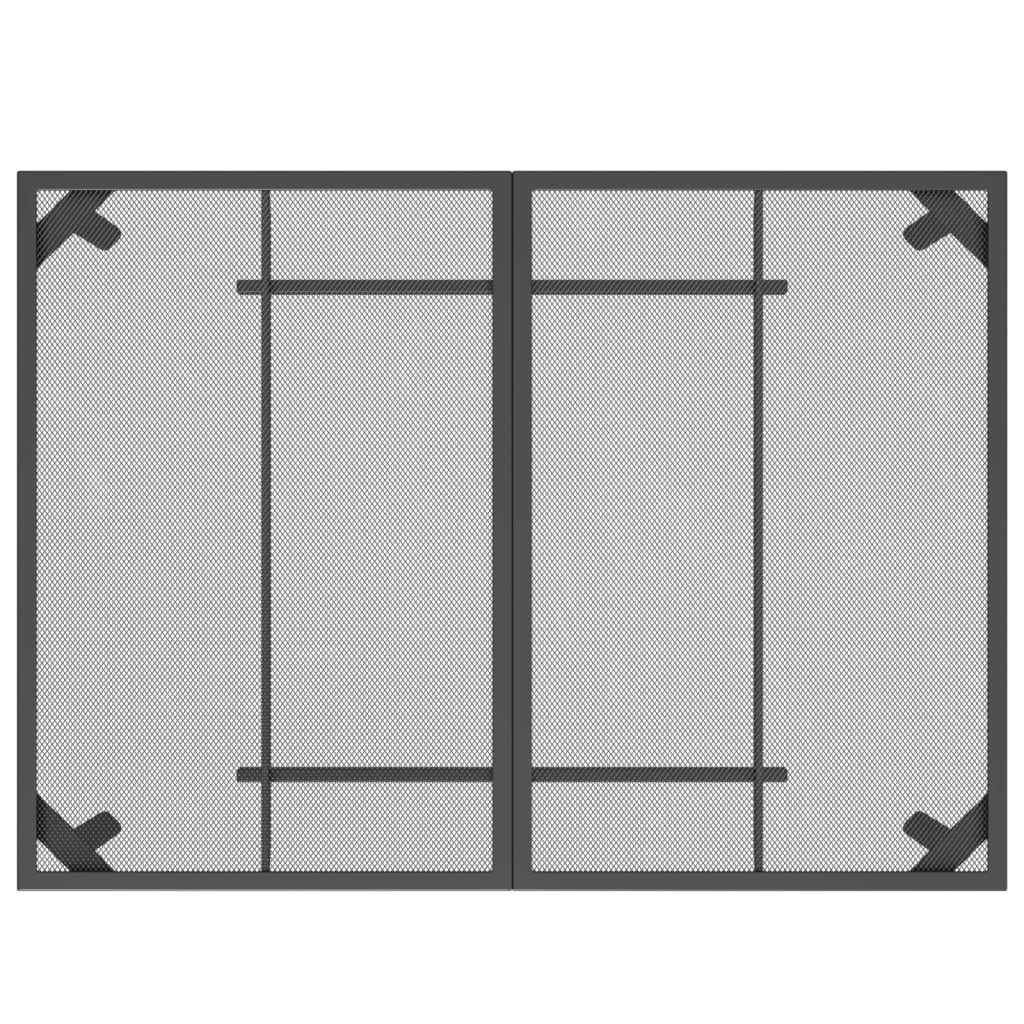 Tuintafel 110x80x72 cm staalgaas antracietkleurig is nu te koop bij PeponiXL, paradijselijk wonen!