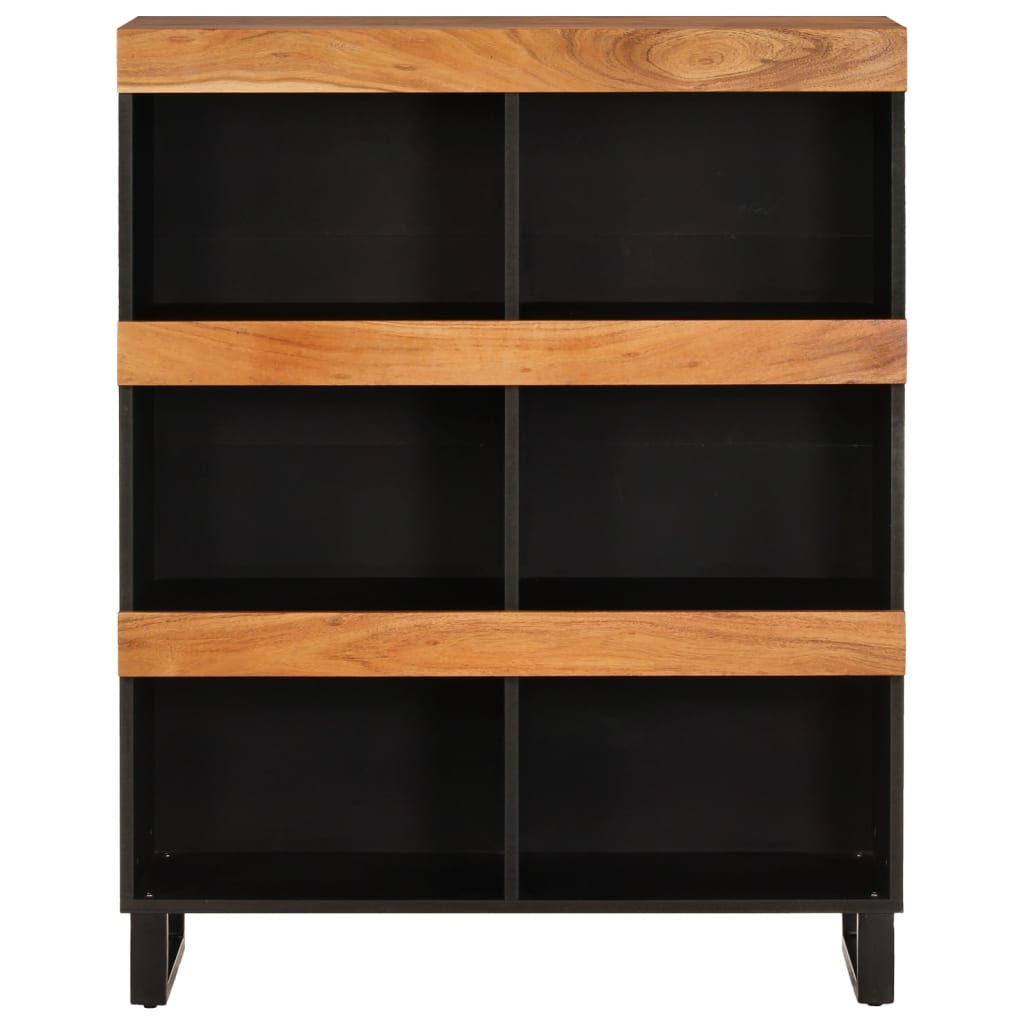 Bijzetkast 85x33x107 cm massief acaciahout is nu te koop bij PeponiXL, paradijselijk wonen!