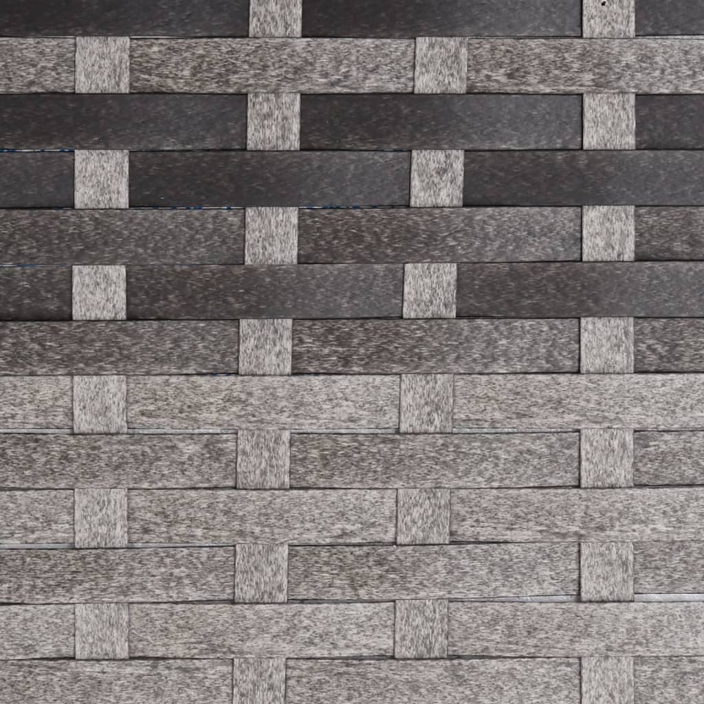 Tuinstoel verstelbaar met kussens poly rattan grijs is nu te koop bij PeponiXL, paradijselijk wonen!