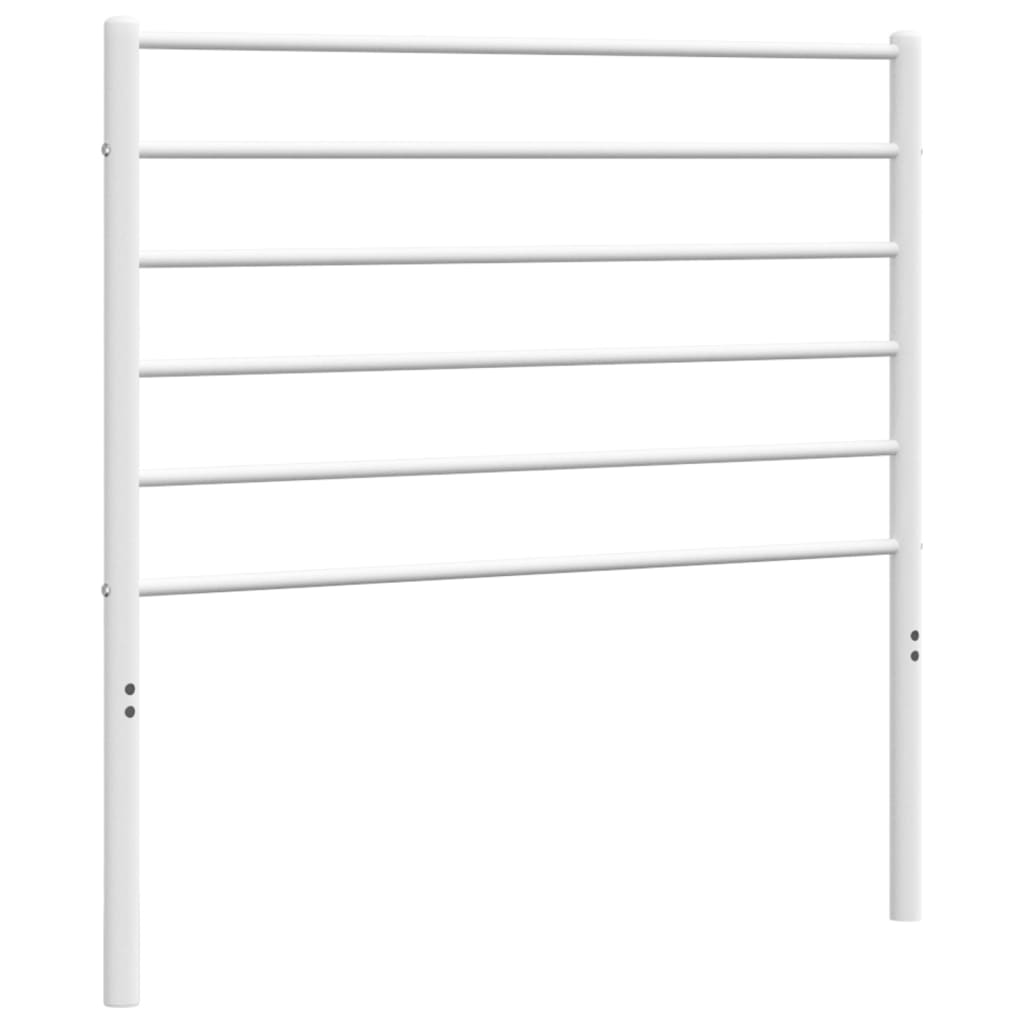 Vervangend hoofdbord metaal wit 80 cm is nu te koop bij PeponiXL, paradijselijk wonen!