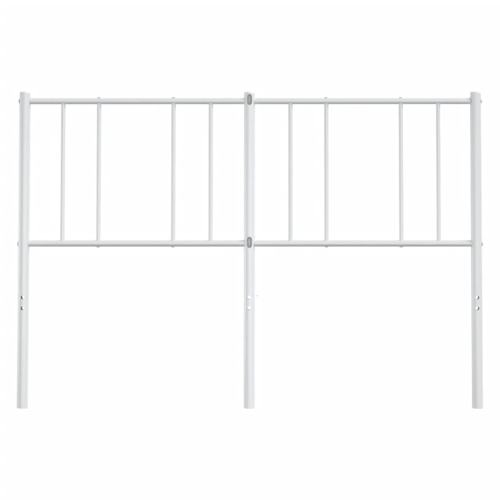 Vervangend hoofdbord metaal wit 160 cm is nu te koop bij PeponiXL, paradijselijk wonen!