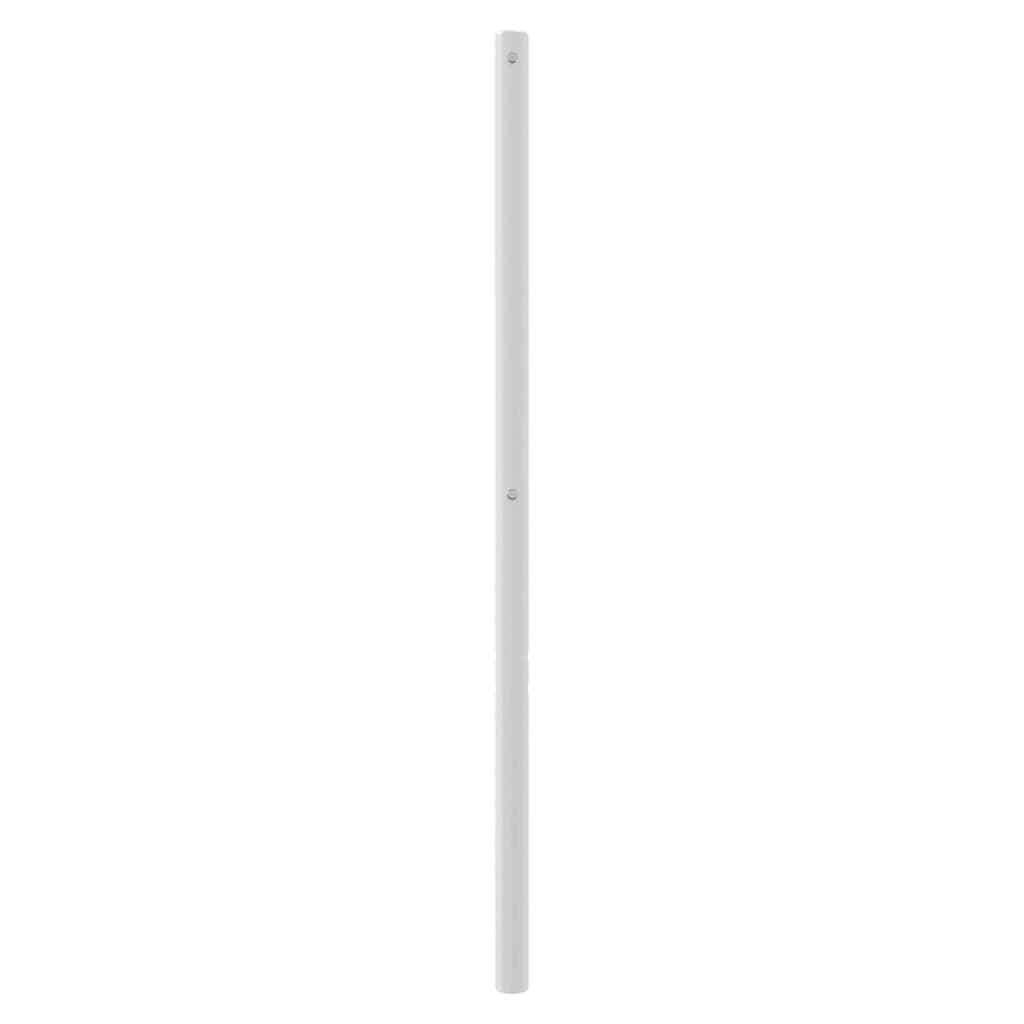 Vervangend hoofdbord metaal wit 160 cm is nu te koop bij PeponiXL, paradijselijk wonen!