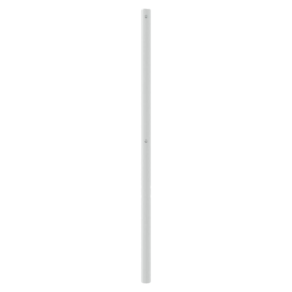 Vervangend hoofdbord metaal wit 193 cm is nu te koop bij PeponiXL, paradijselijk wonen!