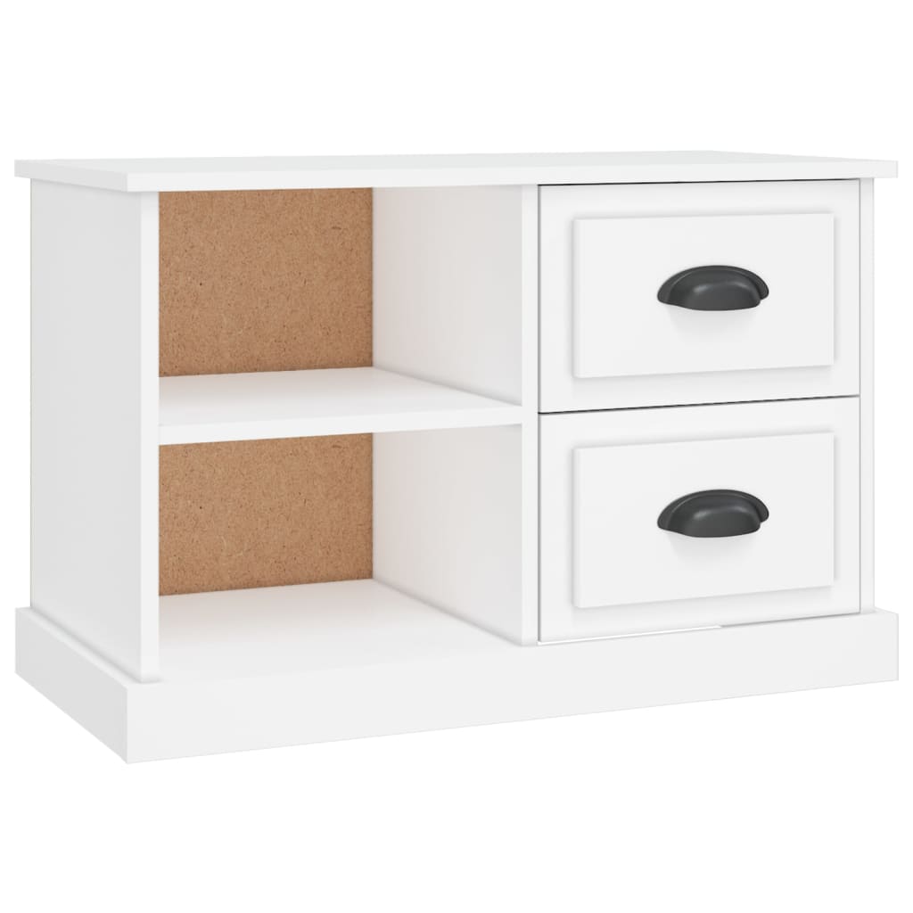 Tv-meubel 73x35,5x47,5 cm bewerkt hout wit is nu te koop bij PeponiXL, paradijselijk wonen!
