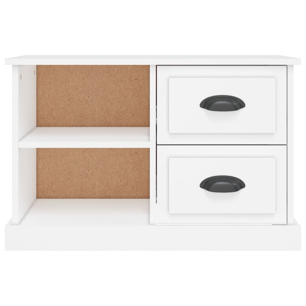 Tv-meubel 73x35,5x47,5 cm bewerkt hout wit is nu te koop bij PeponiXL, paradijselijk wonen!