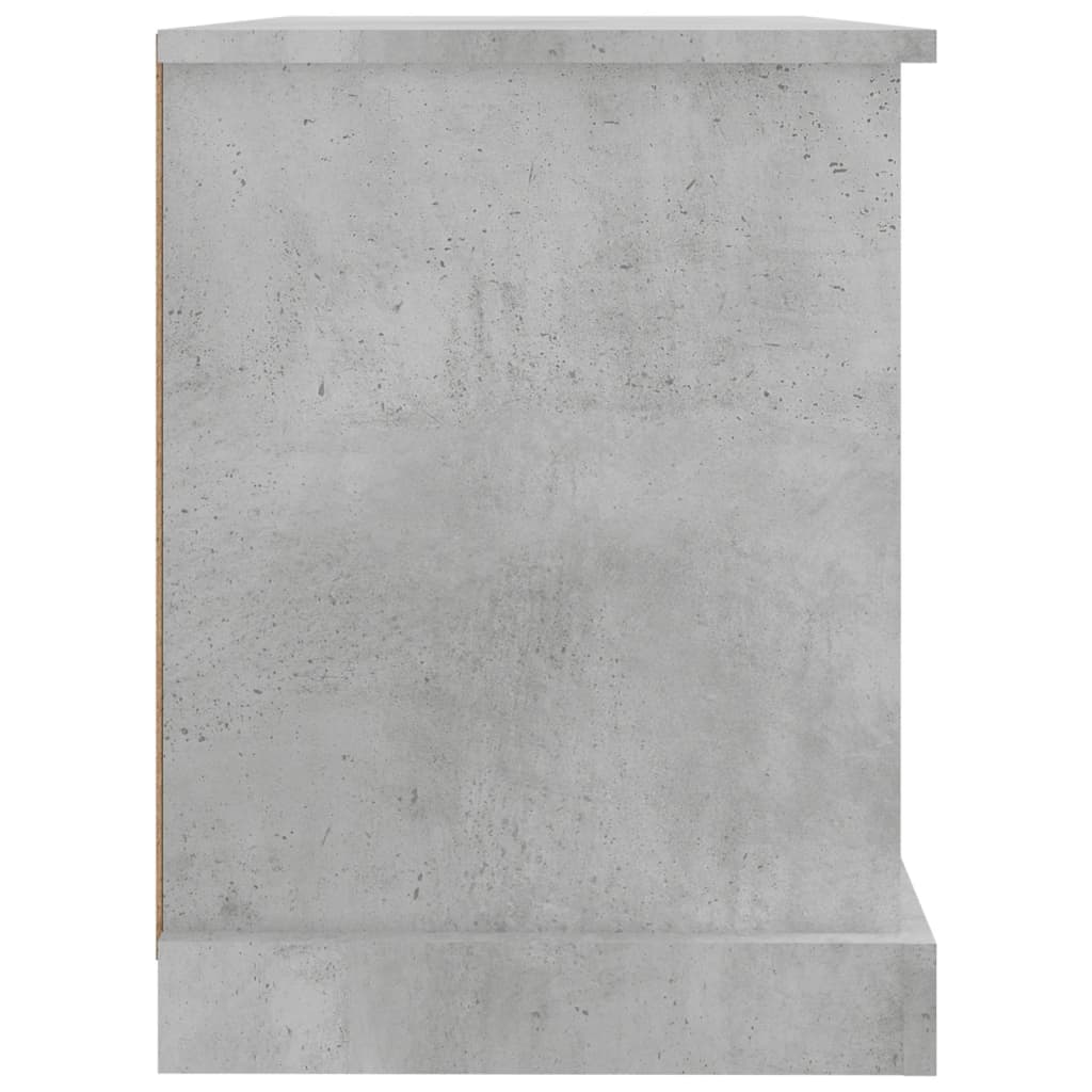 Tv-meubel 73x35,5x47,5 cm bewerkt hout betongrijs is nu te koop bij PeponiXL, paradijselijk wonen!