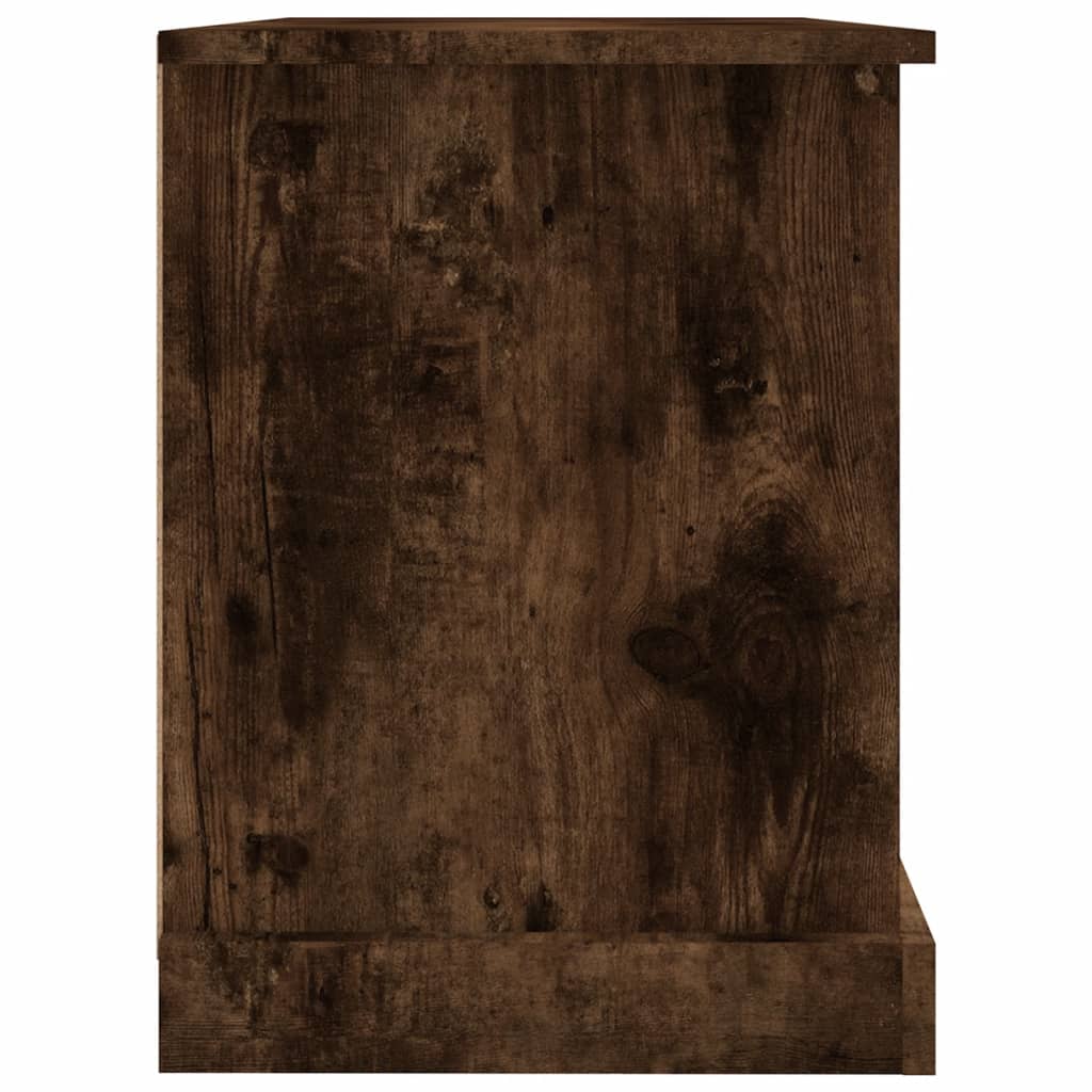 Tv-meubel 73x35,5x47,5 cm bewerkt hout gerookt eikenkleurig is nu te koop bij PeponiXL, paradijselijk wonen!