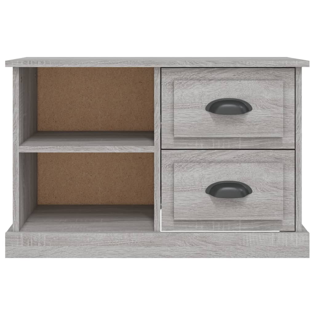 Tv-meubel 73x35,5x47,5 cm bewerkt hout grijs sonoma eikenkleur is nu te koop bij PeponiXL, paradijselijk wonen!