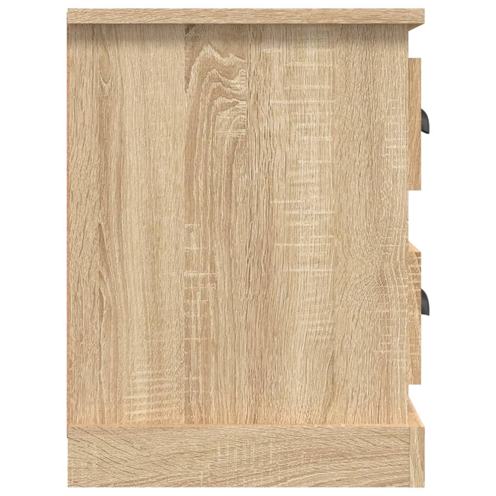 Tv-meubel 102x35,5x47,5 cm bewerkt hout sonoma eikenkleurig is nu te koop bij PeponiXL, paradijselijk wonen!