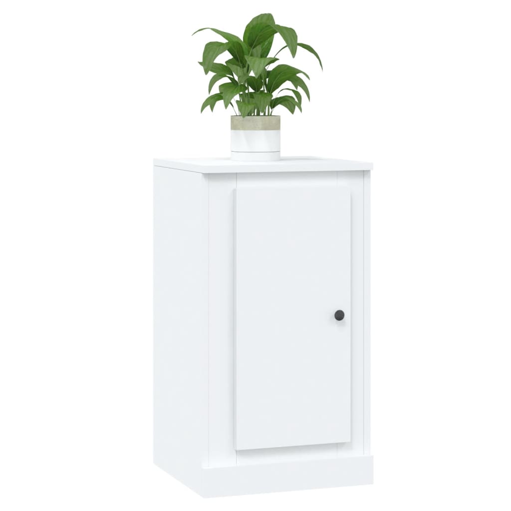 Dressoir 37,5x35,5x67,5 cm bewerkt hout wit is nu te koop bij PeponiXL, paradijselijk wonen!