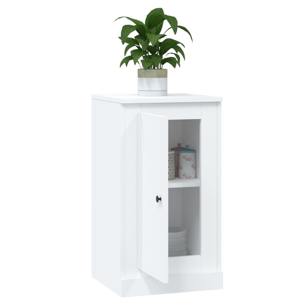 Dressoir 37,5x35,5x67,5 cm bewerkt hout wit is nu te koop bij PeponiXL, paradijselijk wonen!