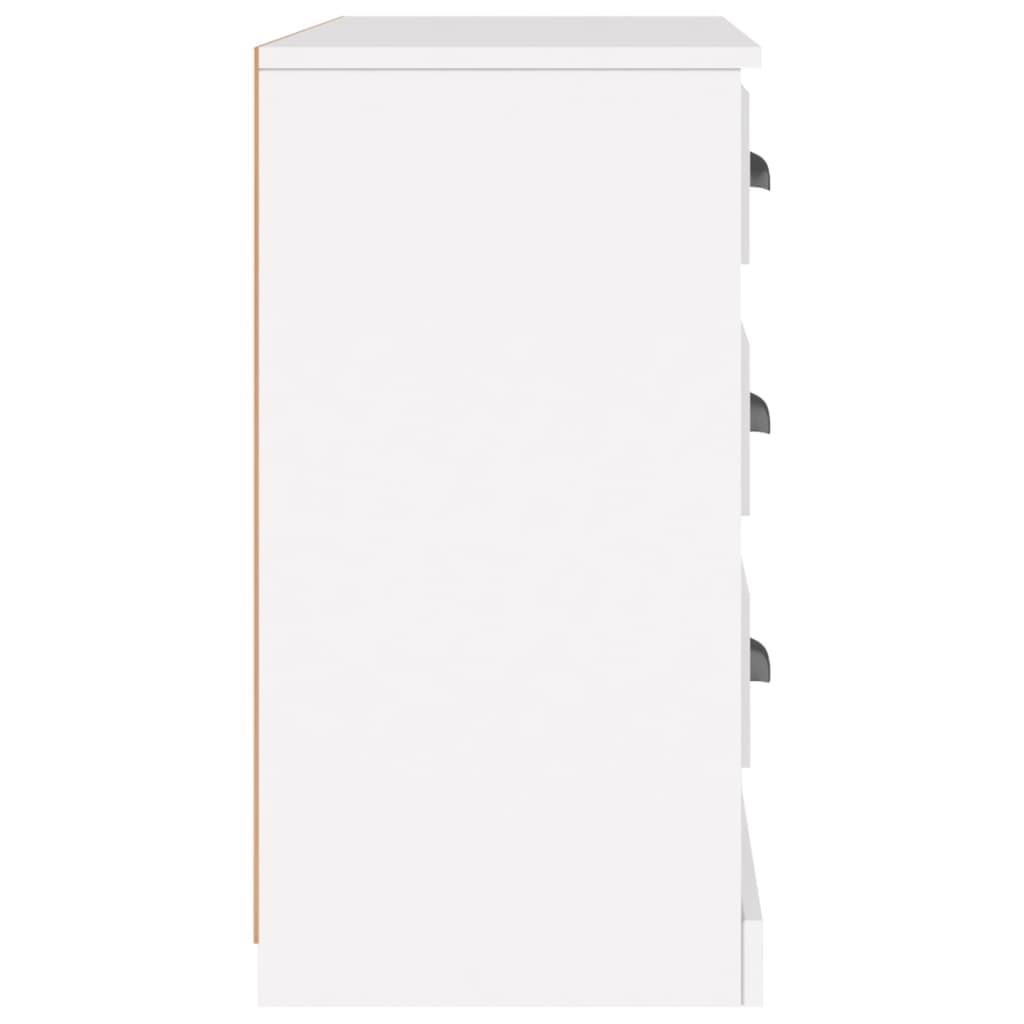 Dressoir 104,5x35,5x67,5 cm bewerkt hout wit is nu te koop bij PeponiXL, paradijselijk wonen!