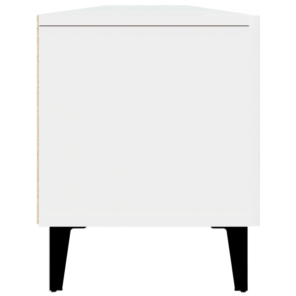 Tv-meubel wit 180x31,5x40 cm bewerkt hout is nu te koop bij PeponiXL, paradijselijk wonen!