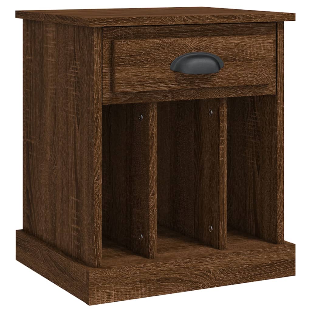Nachtkastjes 2 st 43x36x50 cm bruin eikenkleur is nu te koop bij PeponiXL, paradijselijk wonen!