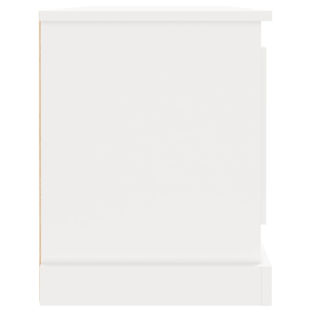 Tv-meubel 100x35,5x45 cm bewerkt hout wit is nu te koop bij PeponiXL, paradijselijk wonen!