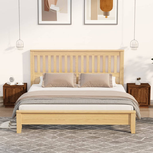 Nachtkastjes 2 st 44x35x45 cm bewerkt hout bruin eikenkleur is nu te koop bij PeponiXL, paradijselijk wonen!