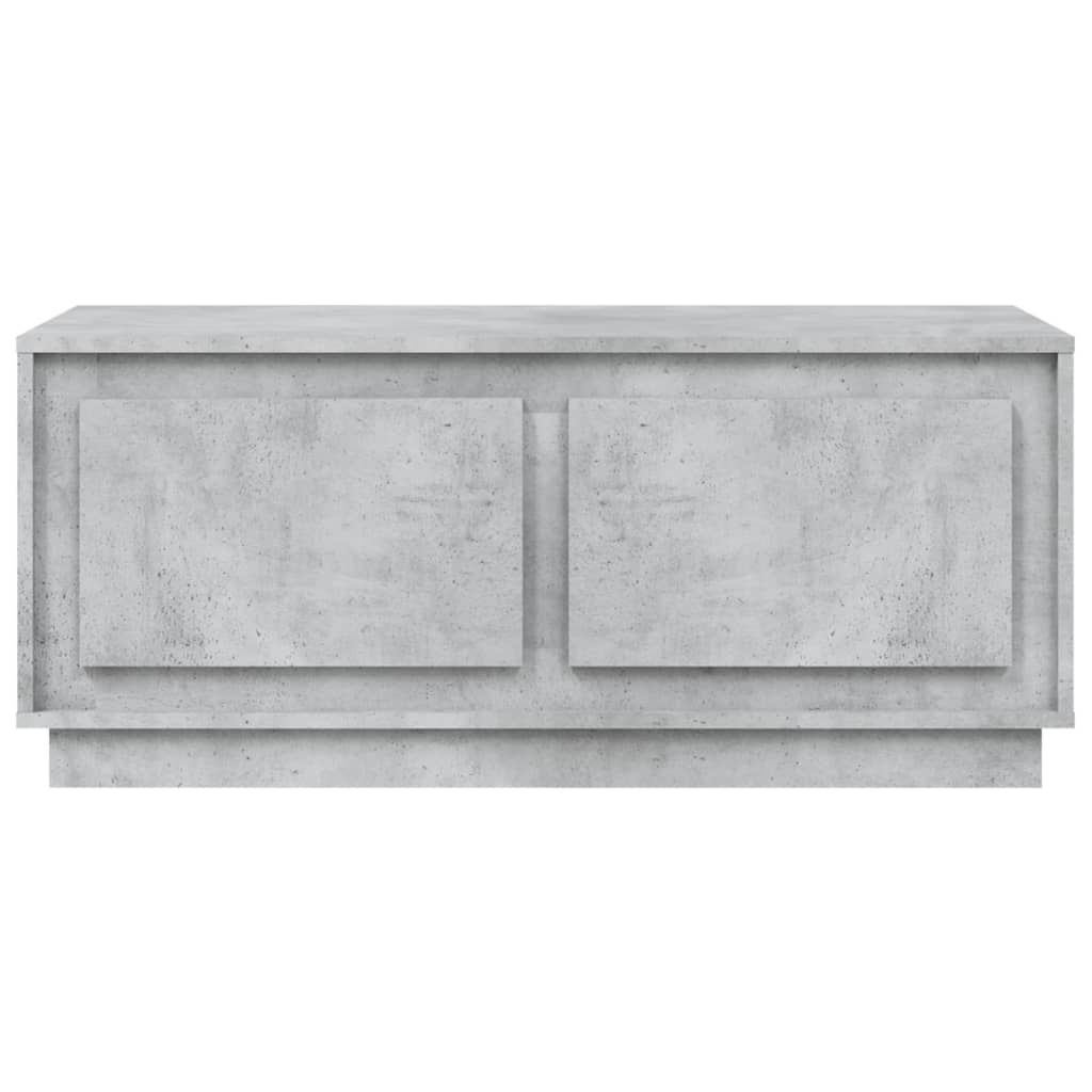 Salontafel 102x50x44 cm bewerkt hout betongrijs is nu te koop bij PeponiXL, paradijselijk wonen!
