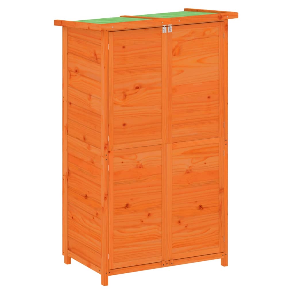 Tuinschuur 83x57x140 cm massief grenenhout bruin is nu te koop bij PeponiXL, paradijselijk wonen!
